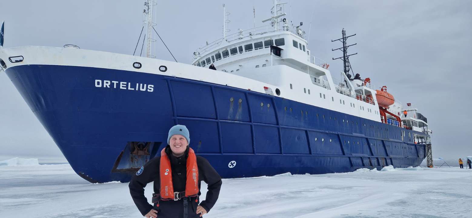 Sanne van Beers Fourth Engineer bij Oceanwide Expeditions volgde de training Maintenance Management